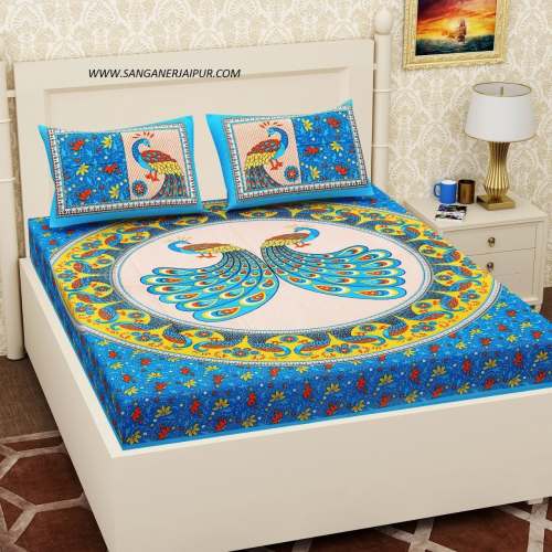  double bedsheet  by ganika fashion