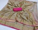 chiffon silk saree  thumb 4