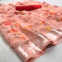 Fancy Lilan Silk Saree With Satin Patta  thumb 9