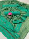 Fancy sarees with butti work  thumb 1