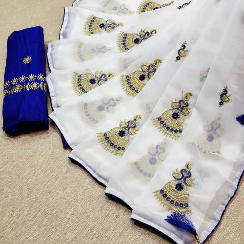 Jumka saree with blouse
