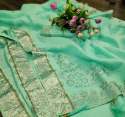 silk-saree-with-satin-patta