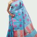sky-blue-cotton-stylish-saree