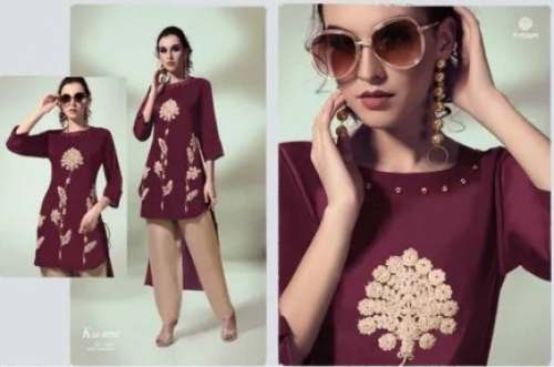 Designer Partywear Kurtis by MAAJISA FASHION