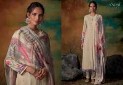 Pashmina Suit With Embroidery Woolen Collection 