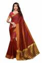 Plain Fency Saree thumb 6
