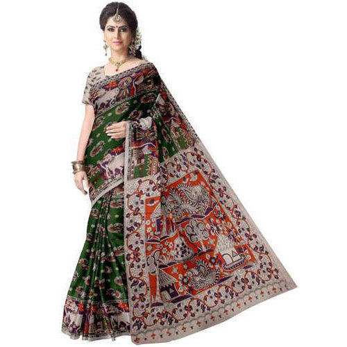 Regular wear Kalamkari Printed saree