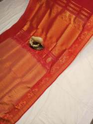 Fancy Cotton Silk Gadwal Saree