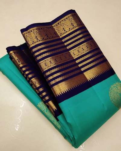 Hand Made Kanchipuram Silk Saree by SRI SAI ASSOCIATES