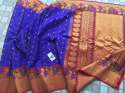 Ladies Embroidered Kanchipuram Silk Saree thumb 1