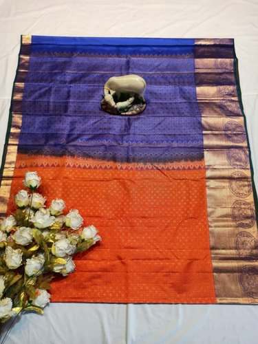 Pure Silk Gadwal Saree by SRI SAI ASSOCIATES