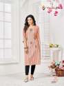 Straight Pure Cotton Kurti thumb 1