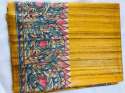 Amazing Pure Tussar Silk Madhubani Print Sarees thumb 4