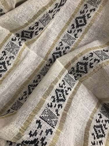 Fancy Cotton Jute Fabric  by Miraal Textile Industries Pvt Ltd