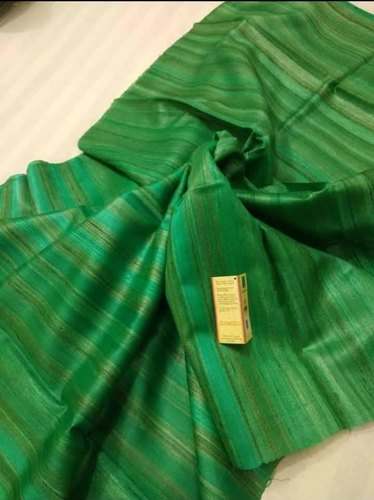 Party Wear Tussar Ghicha Silk Saree by Miraal Textile Industries Pvt Ltd