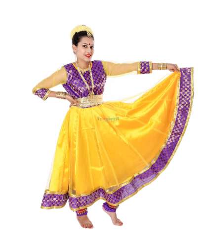 Anarkali Natyam dress by Sanskriti Fancy Dresses