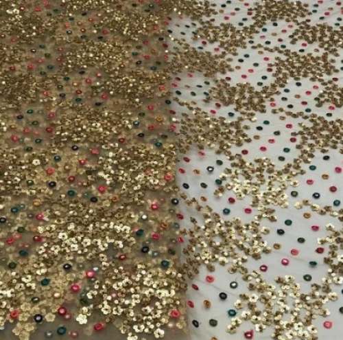 Net Embroidery Fabric