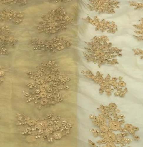 Organza Embroidery Fabric by Deearna Exports