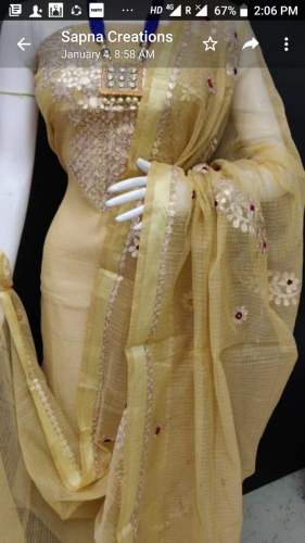 Shirt and dupatta  by Garg Saree Emporium