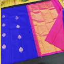 Butta Work Silk Saree thumb 1