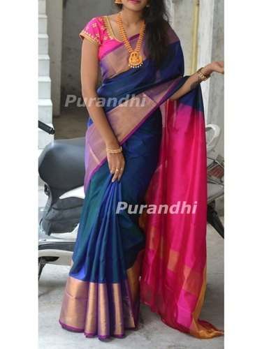 Plain Uppada Silk  by KP Silks