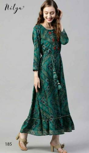 Ladies Gown Wholesaler Buy Online Textilemegstore by Textile Megastore