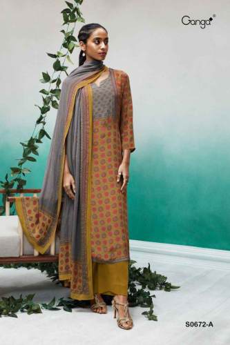 Women Printed Dress Material buy textilemegastore by Textile Megastore