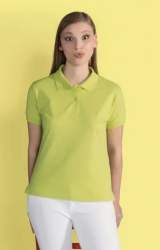 Half Sleeve Collar Neck Ladies T Shirt 