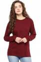 Super Soft Cotton Full Sleeve T Shirt For Ladies 