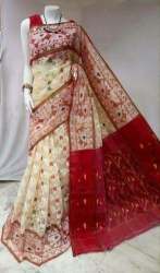 Designer Dhakai Jamdani Party Wear Sarees 