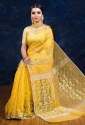 Designer Dhakai Muslin Jamdani Sarees  thumb 1