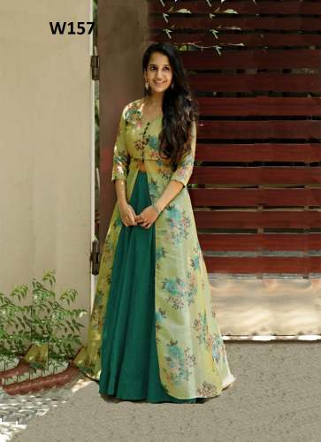 Cute Designer Wear Indo-Western Style Skirt by AATHYA ENTERPRISE