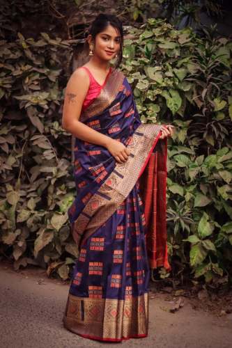 Pure Banarasi Silk Saree For Women by AASIM SHURAIM