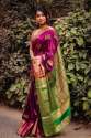 Pure Banarasi Silk Saree For Women thumb 5