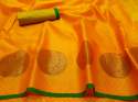 Pure Chanderi Tanchui Silk Saree For Women thumb 1