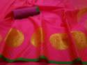 Pure Chanderi Tanchui Silk Saree For Women thumb 3