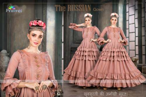 Prinvel Russian Kurti Shahee Nefsh kotan 