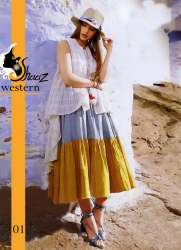 Prinvel WESTERN KURTI Reyon Kotan