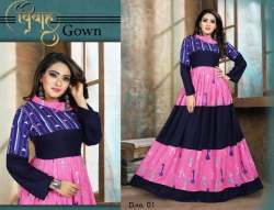 Prinvel Gown poli Reyon Digital print