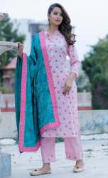 Casual wear pink Color Suit