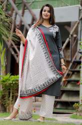 Fancy Grey readymade Suit