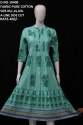 A-line princess style cotton kurti thumb 1