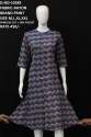 A-line princess style cotton kurti thumb 4