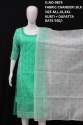 letest chanderi silk kurti with dupatta thumb 2