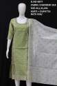 letest chanderi silk kurti with dupatta thumb 7