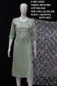 new cotton silk kurti with net dupatta for summer  thumb 4