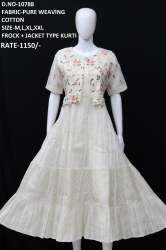 new round style flaired kurti