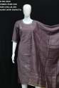 Pure silk kurti with dupatta in sequence work thumb 1