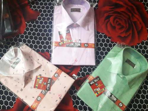 Collar Neck Casual Shirt by Suguna Traders