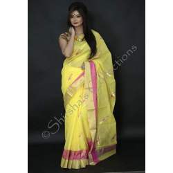 Partywear Chanderi Saree
